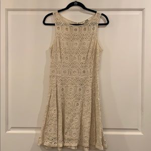BB Dakota Ivory Lace Dress